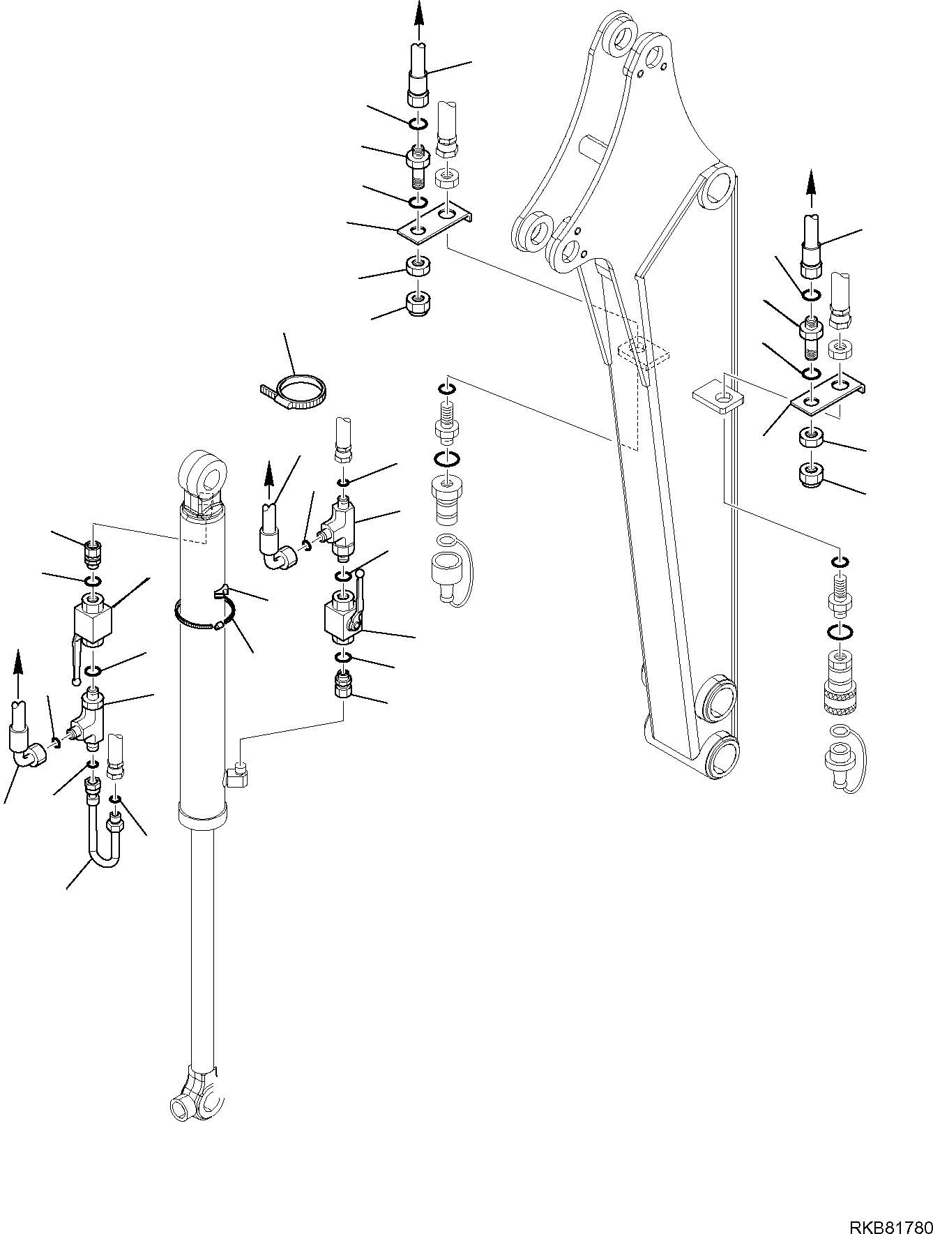 Хомут 2A1-62-13290 KOMATSU