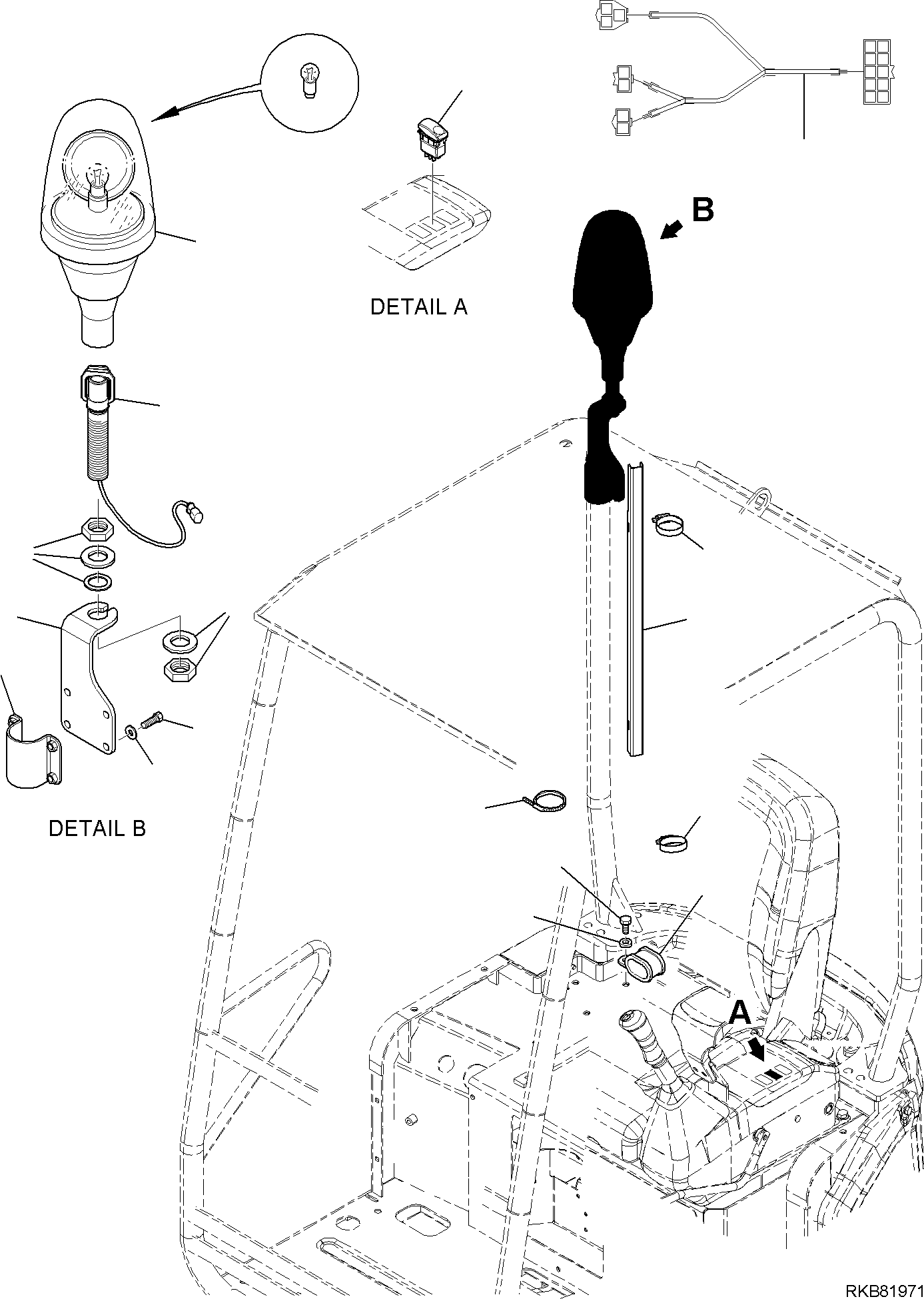 Жгут проводов 22L-06-55910 KOMATSU