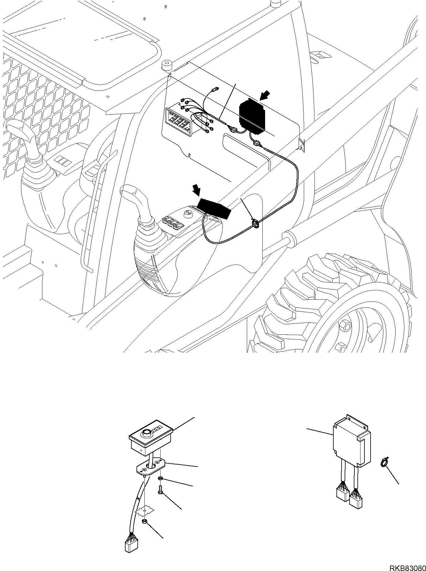 ANTITHEFT WIRING 37A-06-11772 KOMATSU