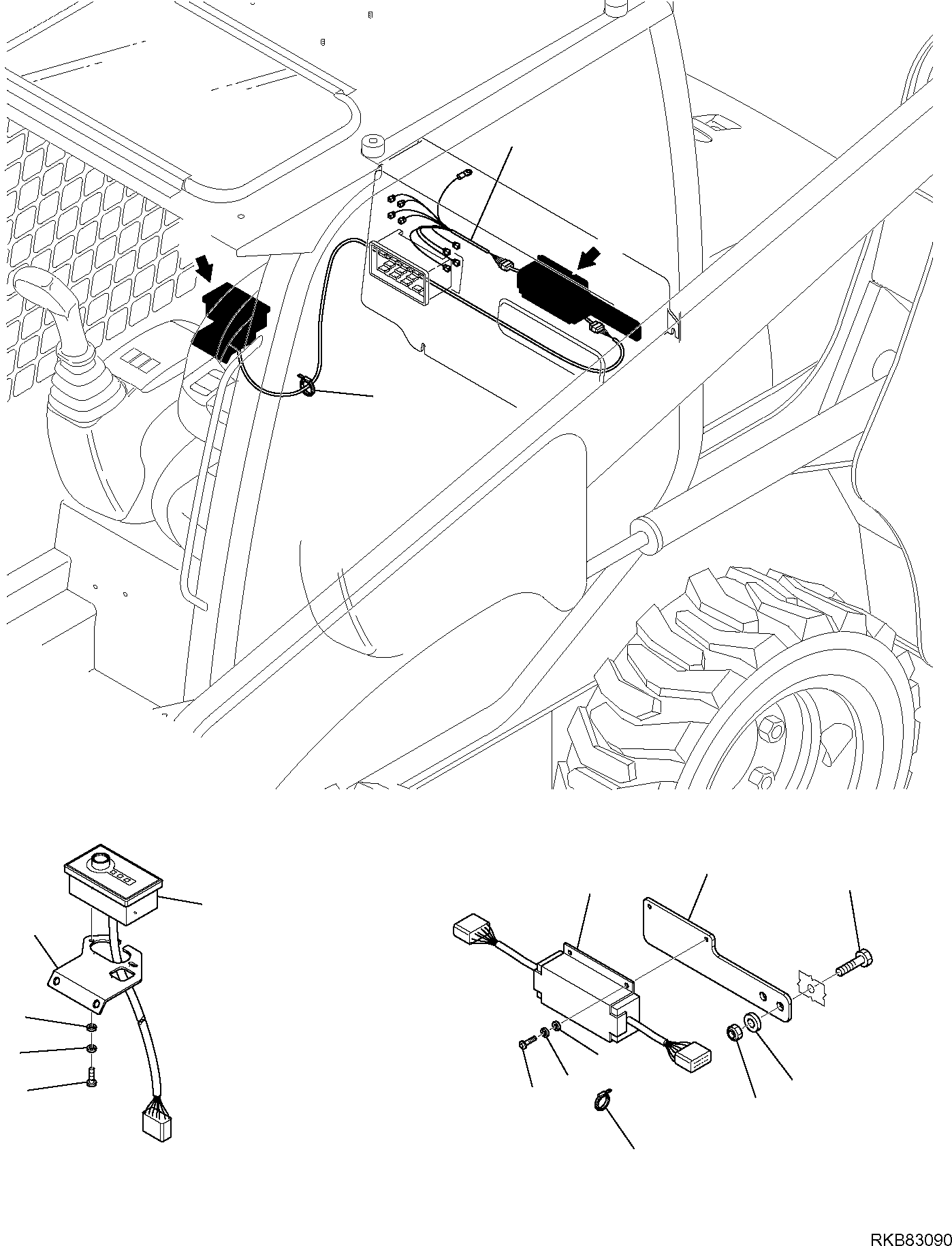 Кронштейн 37A-06-12230 KOMATSU