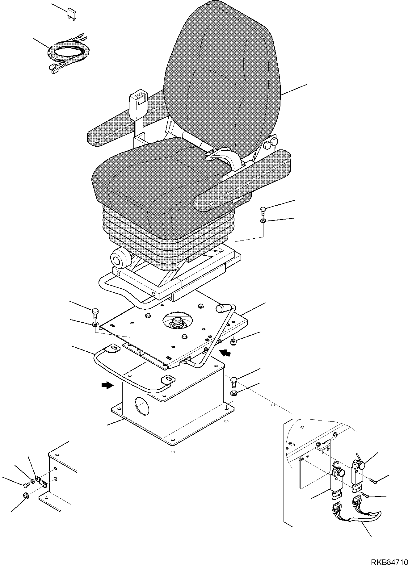 SWITCH, ASSEMBLY 42N-56-15010 KOMATSU