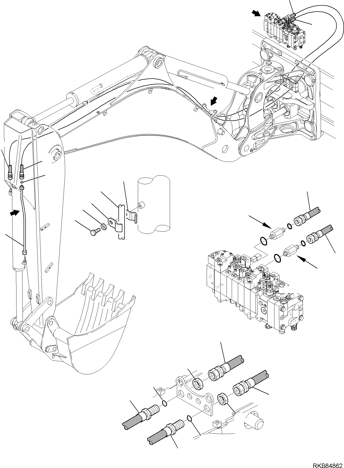 Шланг 42N-62-14351 KOMATSU