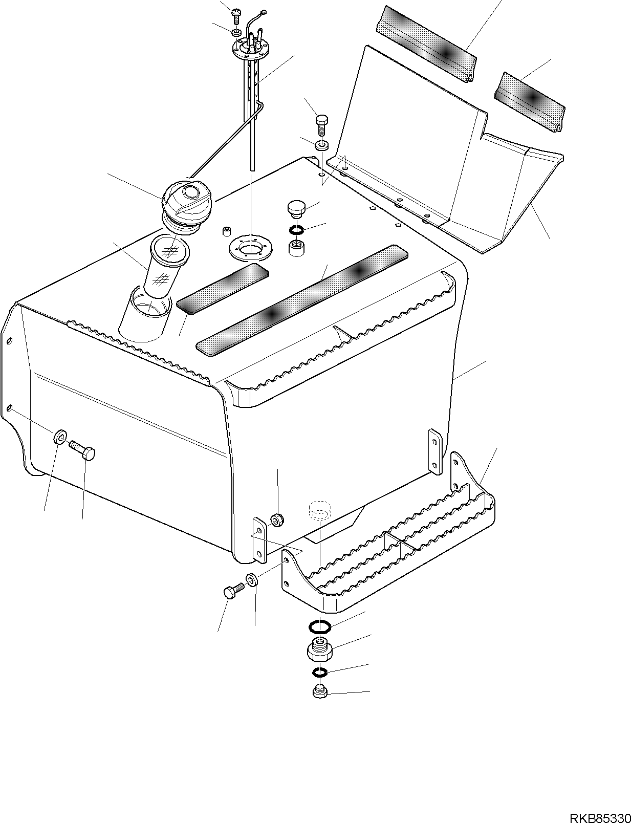 SPLASH-GUARD 42N-54-12964 KOMATSU