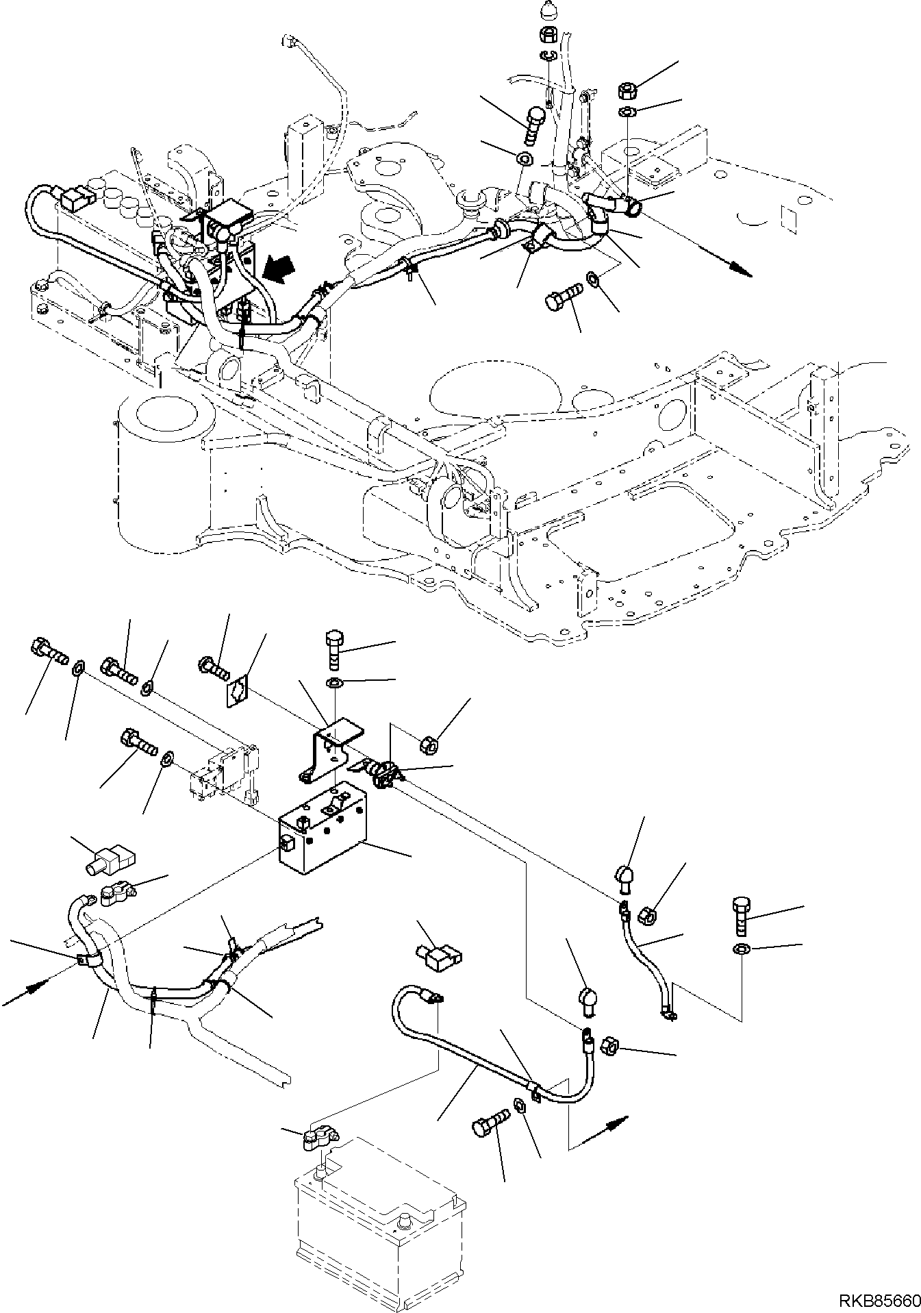 BOOT, RED 22L-09-R2320 KOMATSU