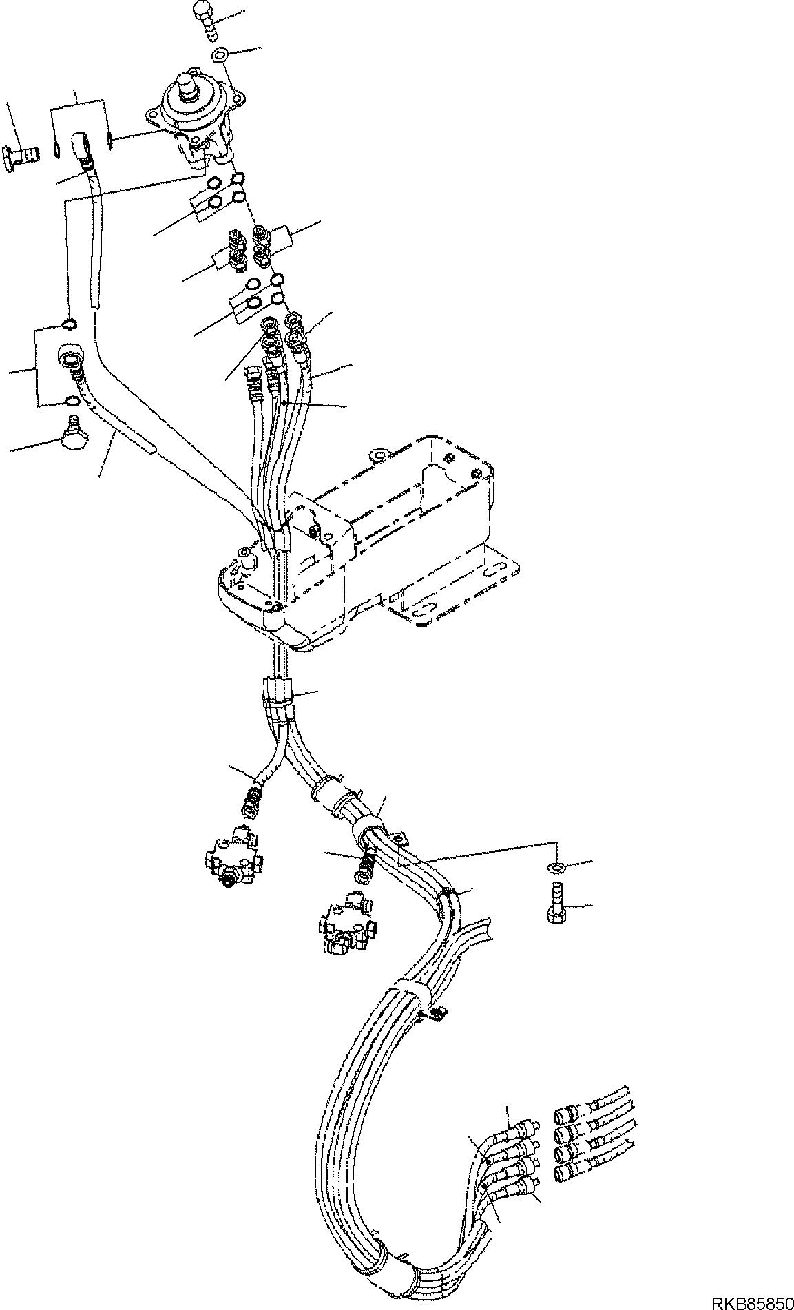Шланг 22F-62-R3270 KOMATSU
