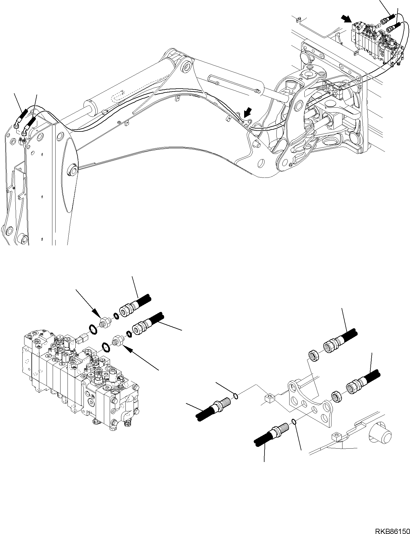 Шланг 42N-62-14481 KOMATSU