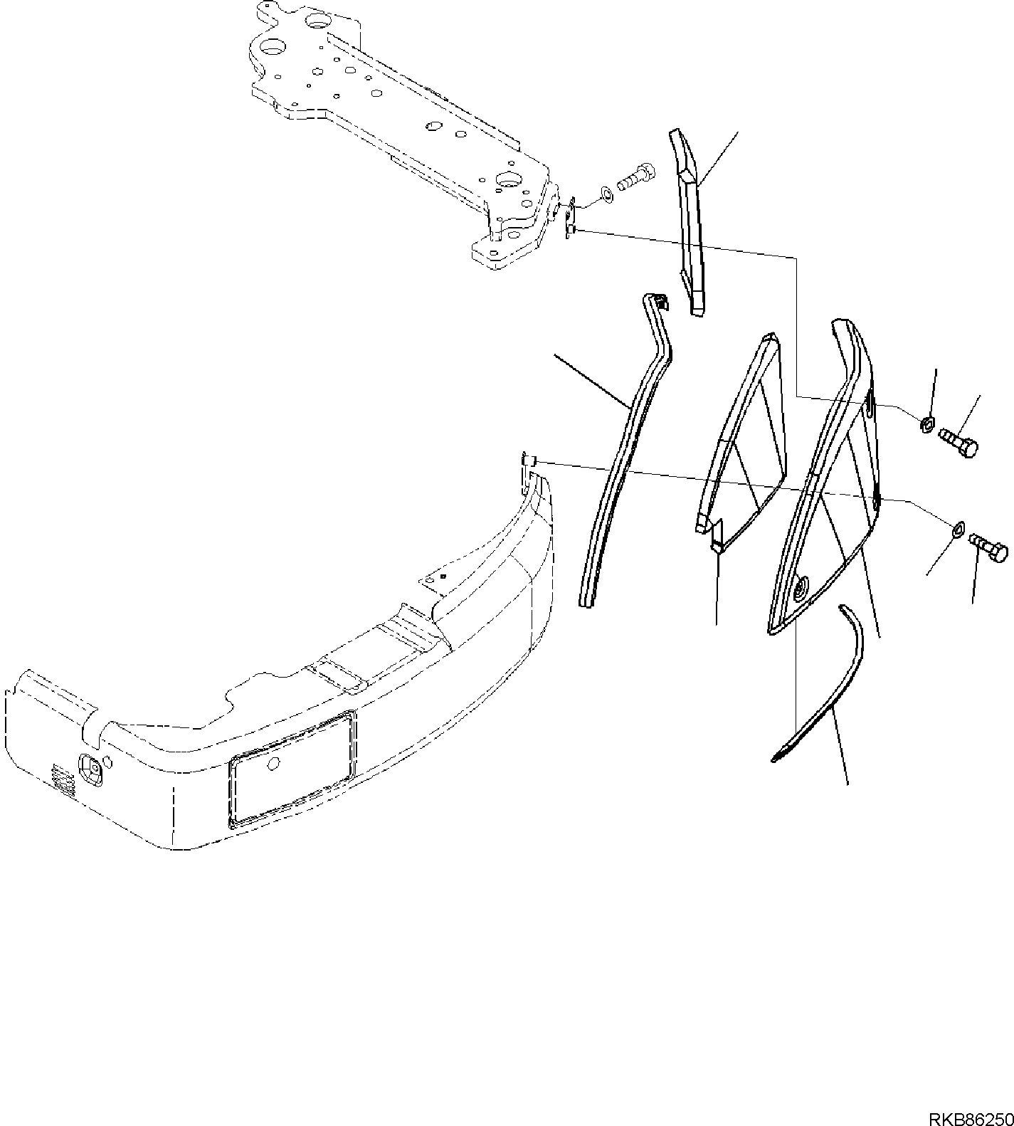 COVER, ASSEMBLY 22M-54-31980 KOMATSU