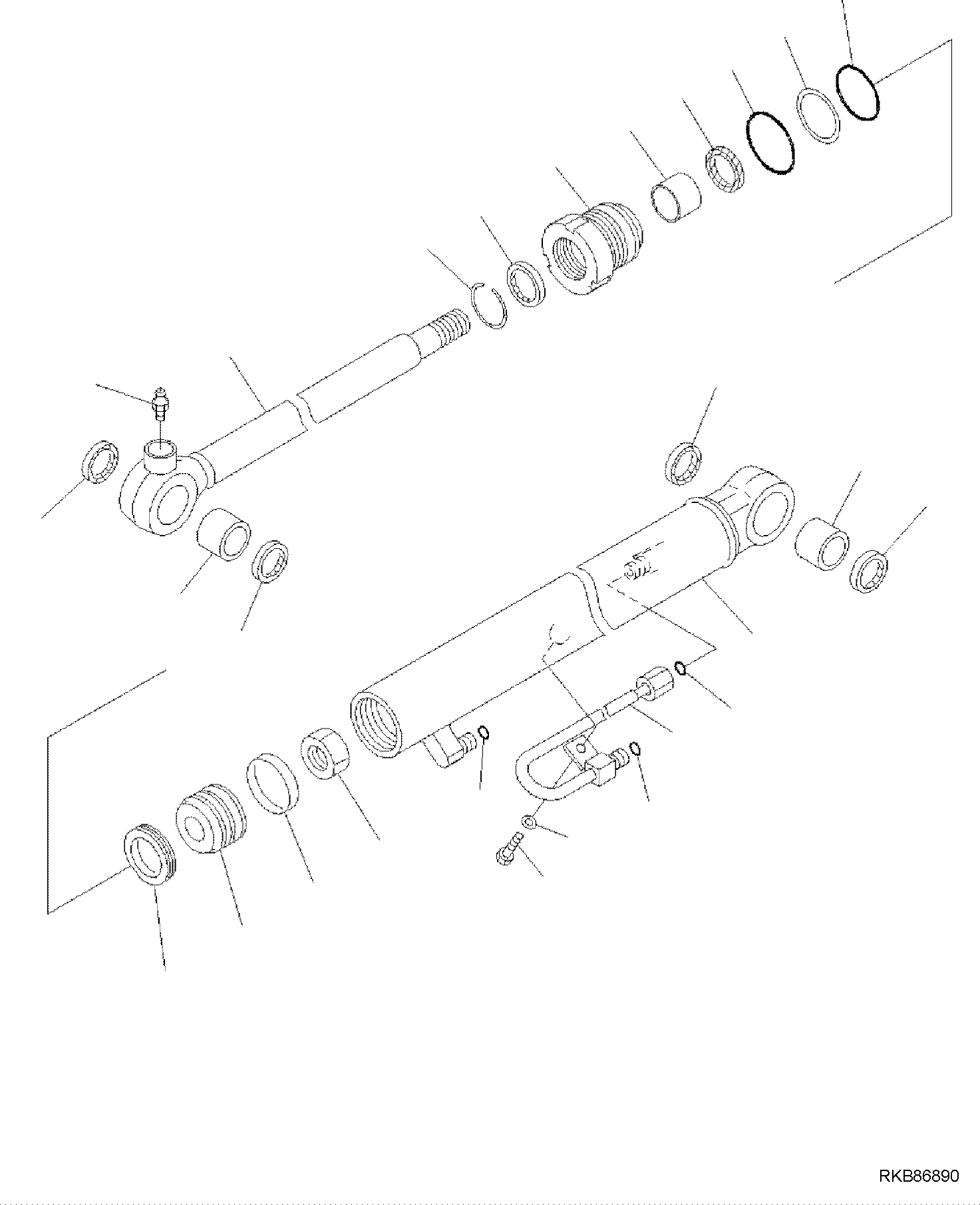 Комплект прокладок 707-98-04740 KOMATSU
