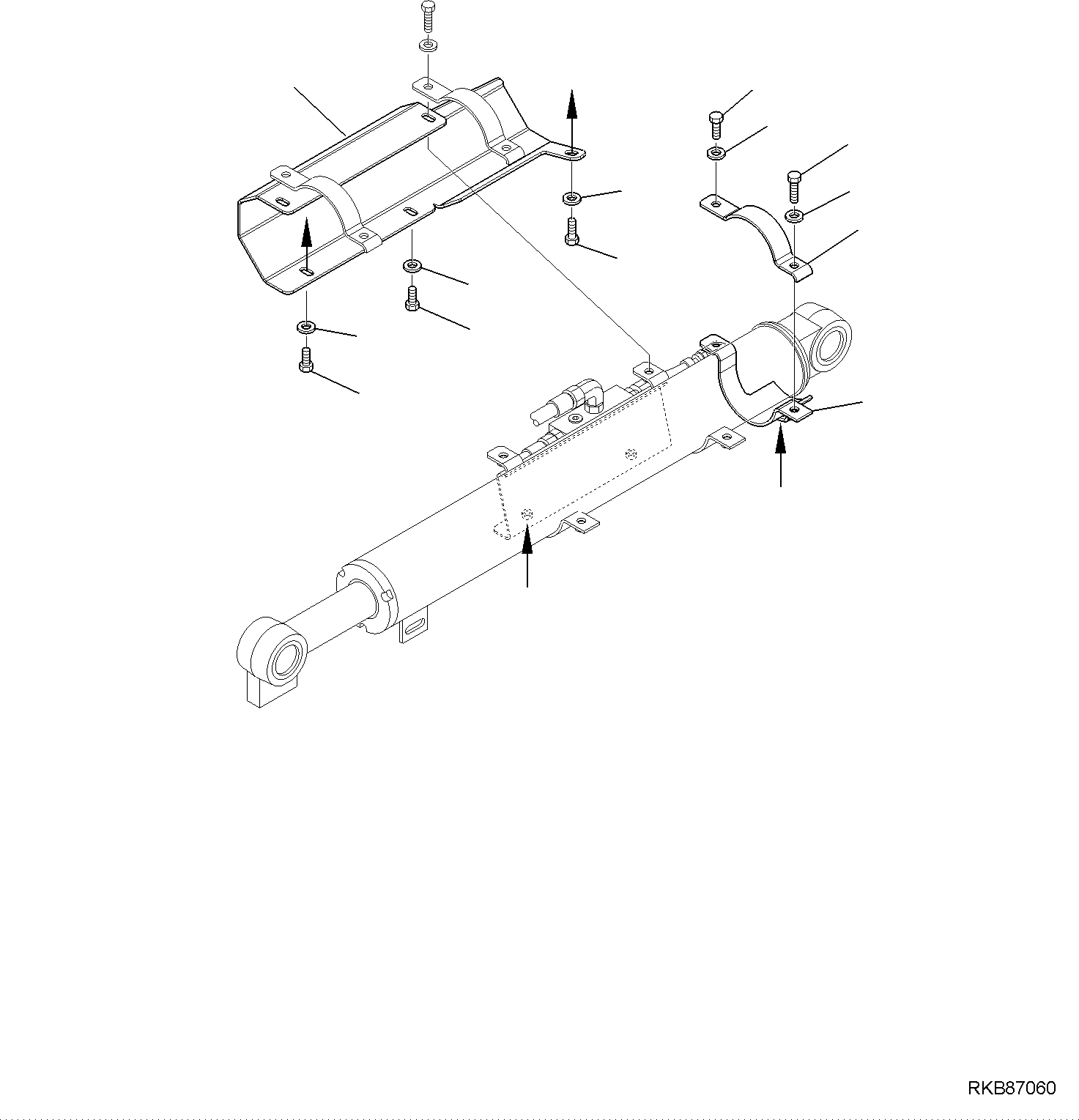 Крышка 22L-09-R2Y71 KOMATSU
