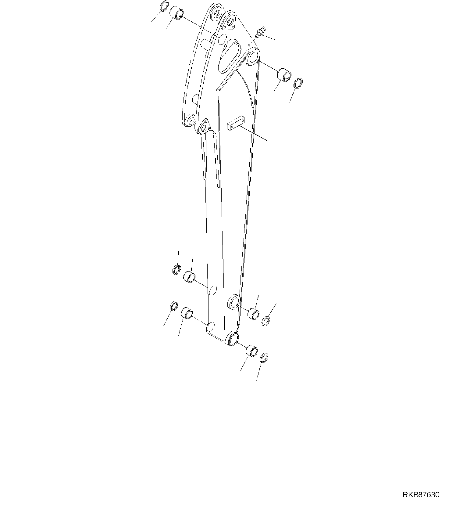 LONG ARM, ASSEMBLY 22K-943-R401 KOMATSU