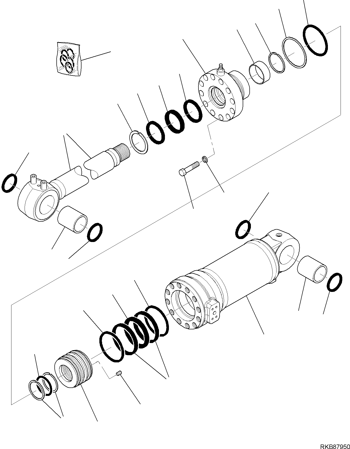 Комплект прокладок 707-99-56720 KOMATSU