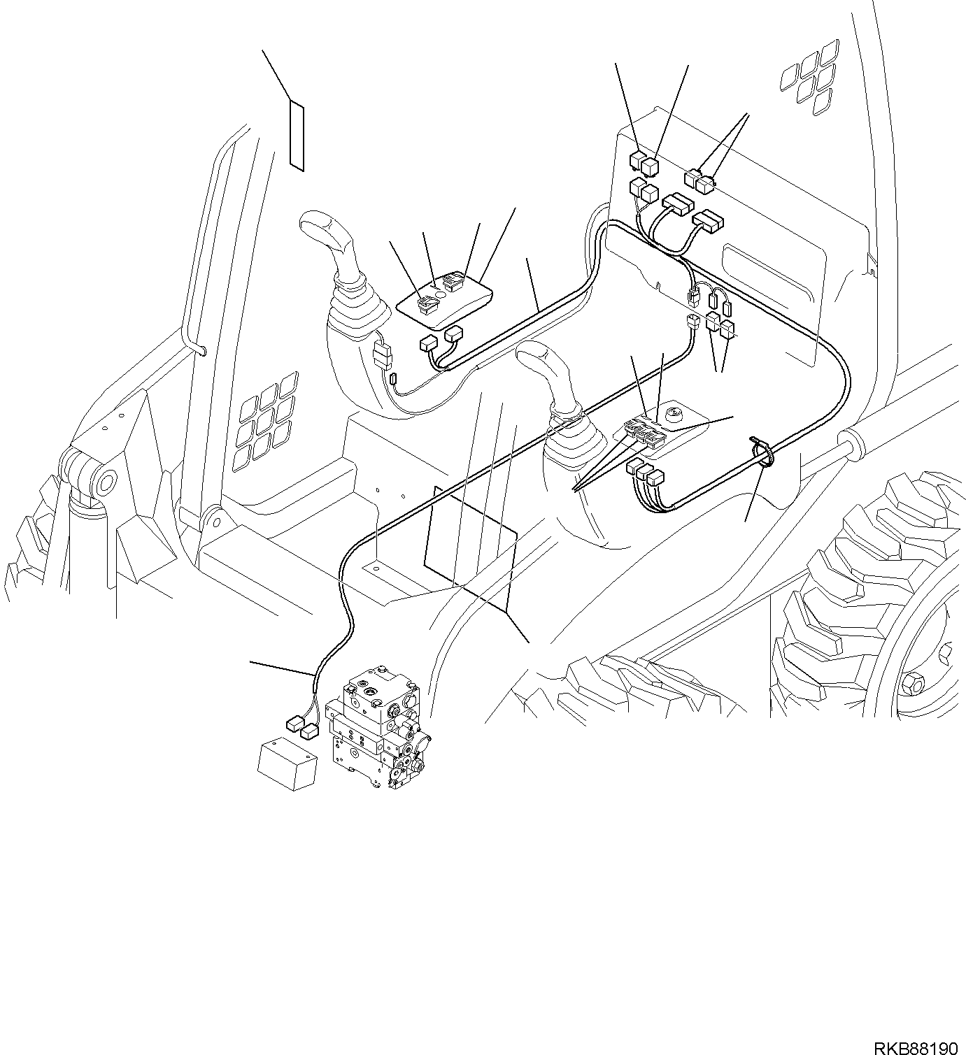 Жгут проводов 37A-06-13740 KOMATSU