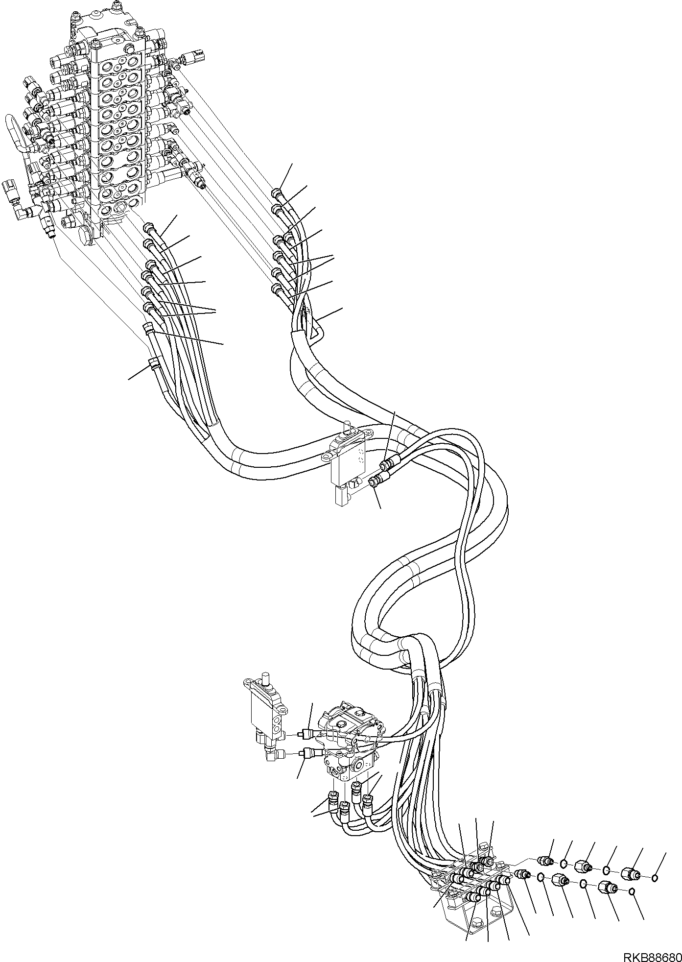 HOSE, ASSEMBLY 227-62-11751 KOMATSU