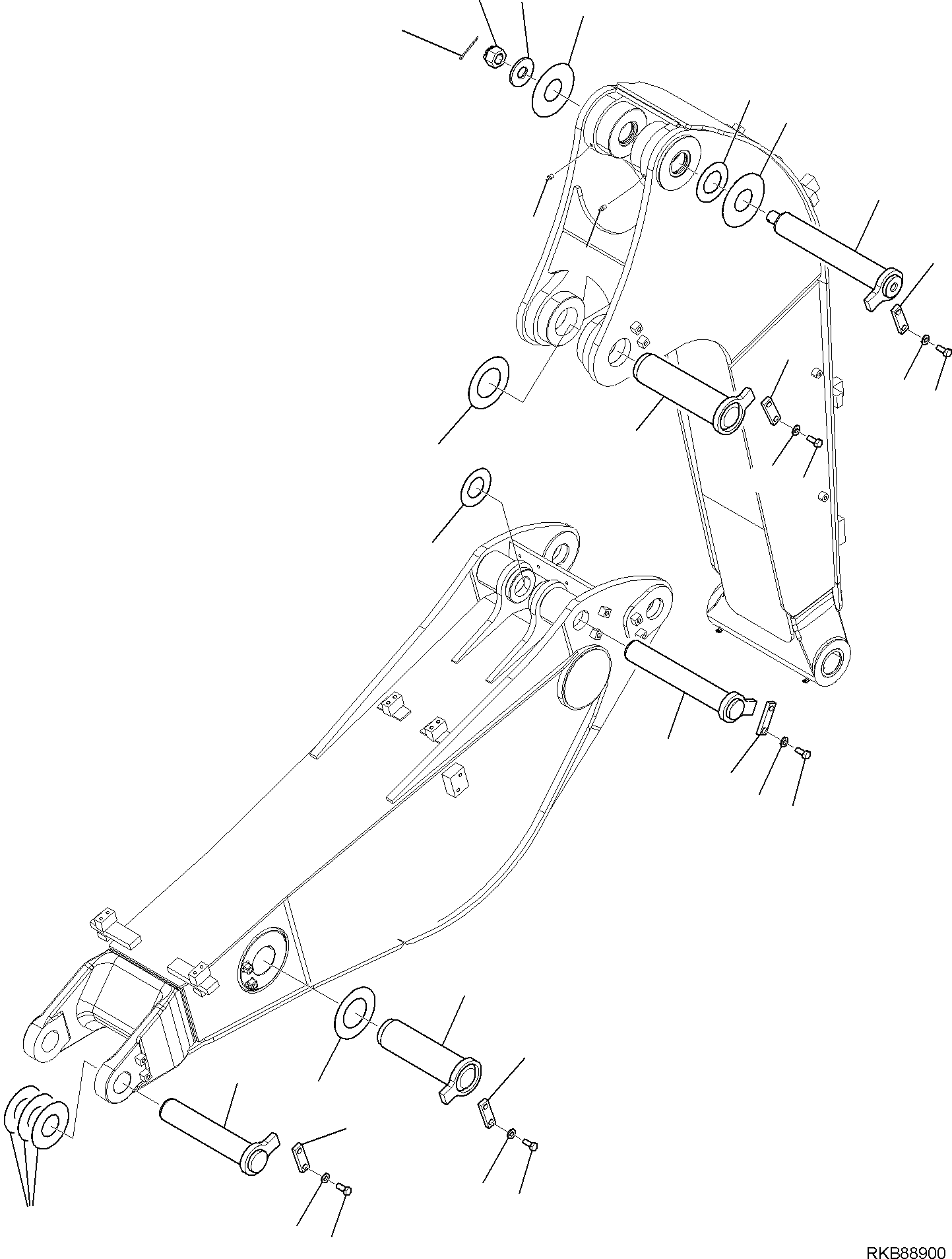 Палец 227-70-21710 KOMATSU