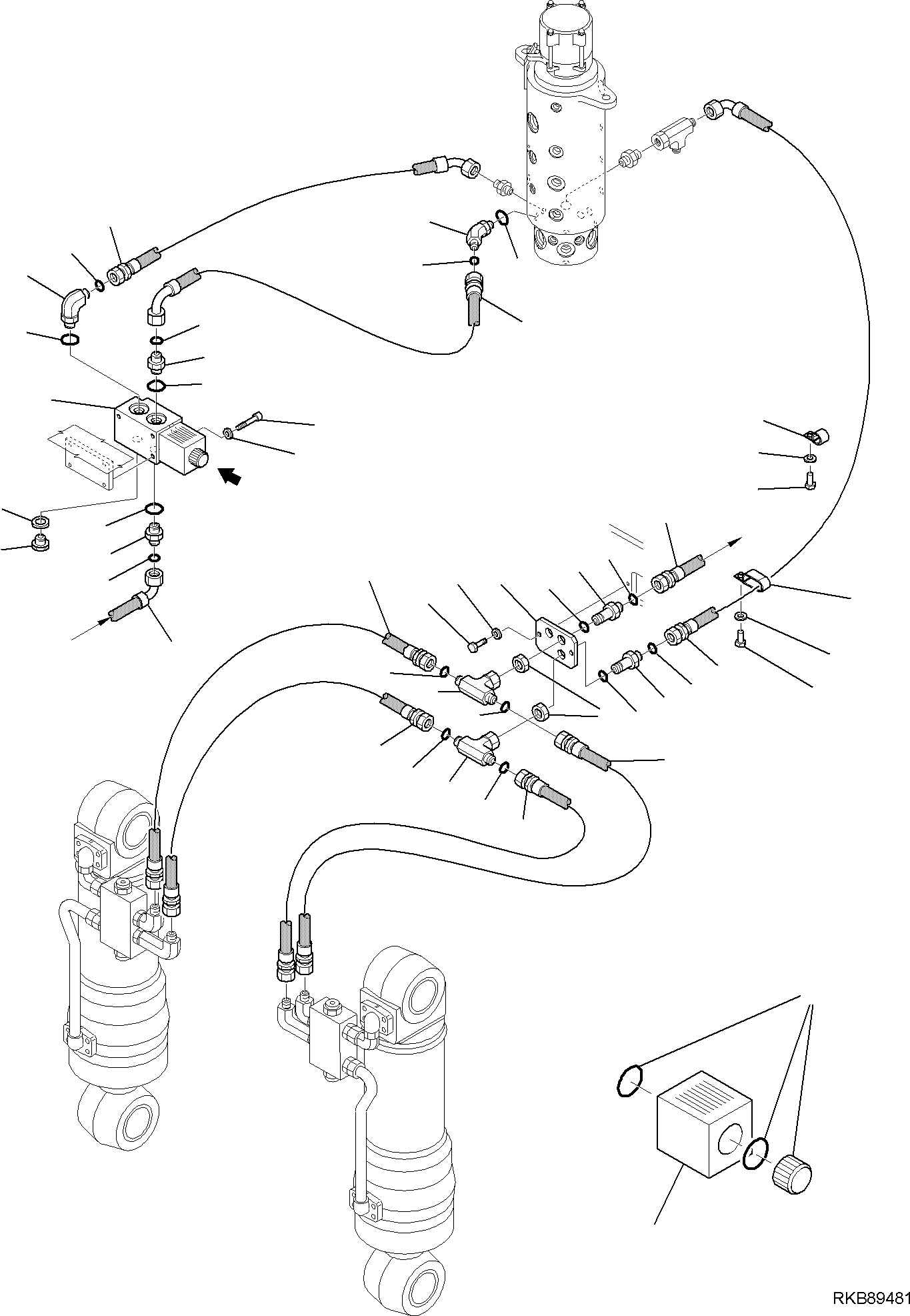 Шланг 02757-00404 KOMATSU