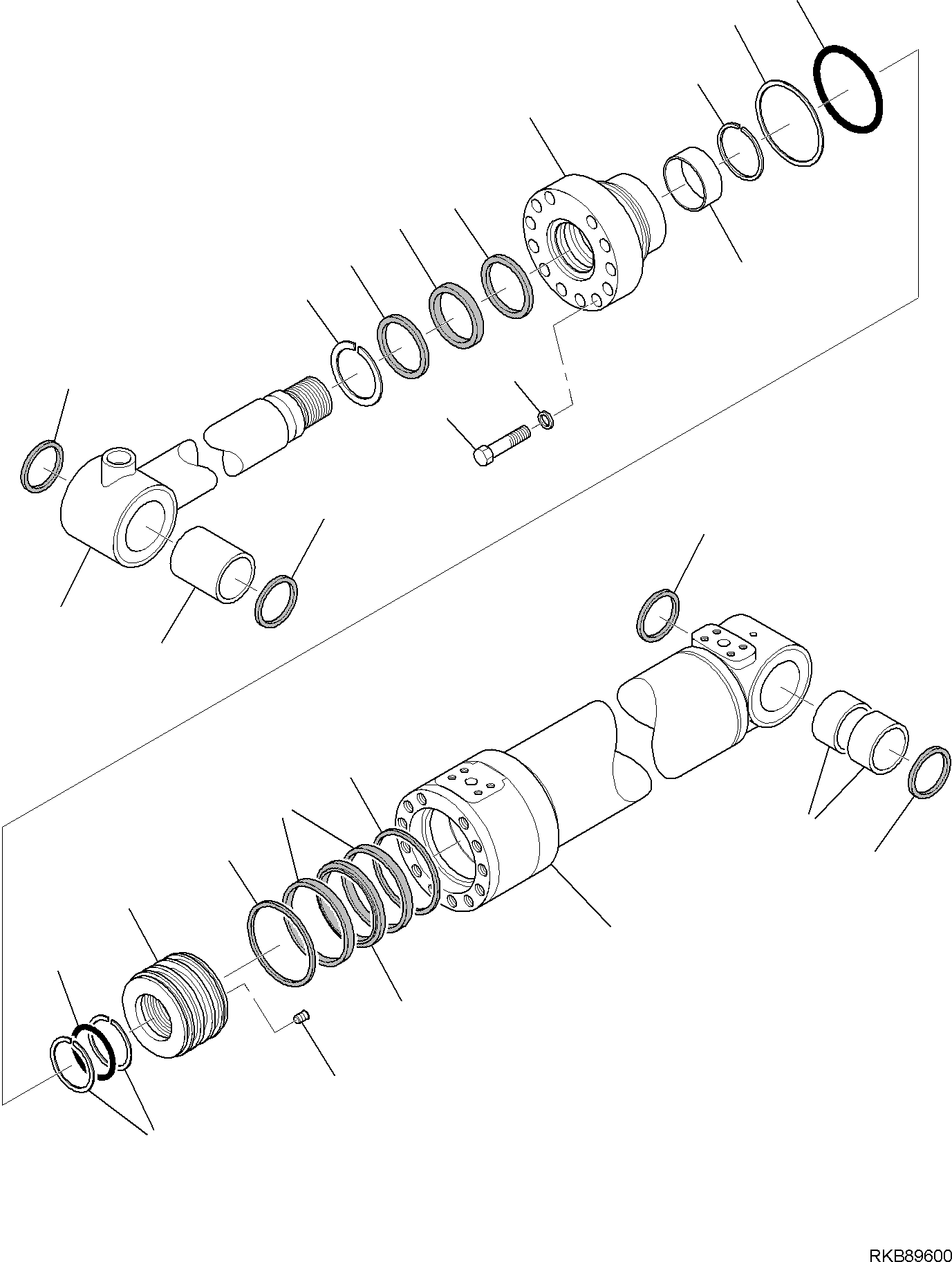 Кольцо износа 707-35-90220 KOMATSU