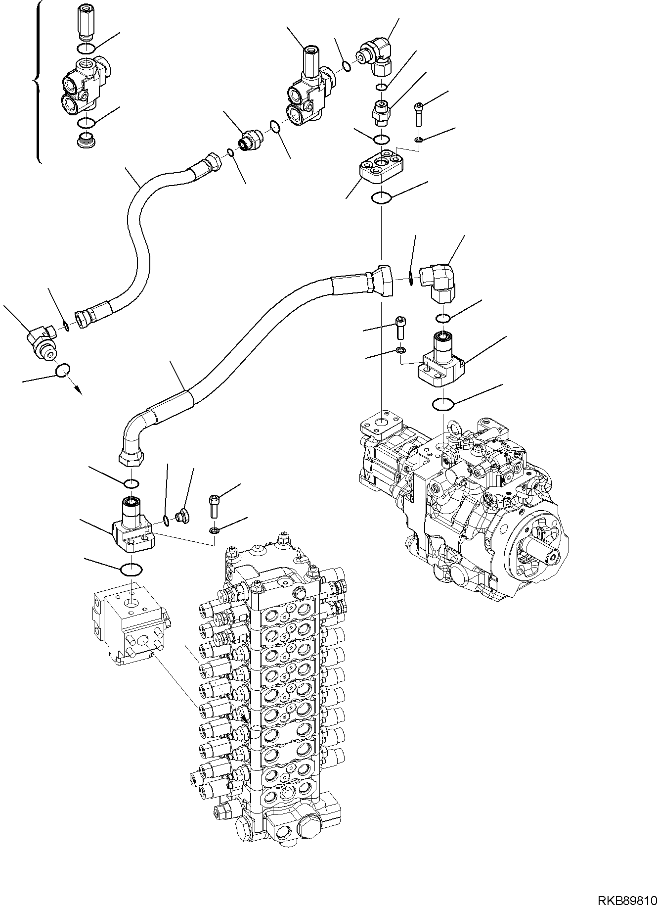 Соединительный штуцер 227-62-21660 KOMATSU
