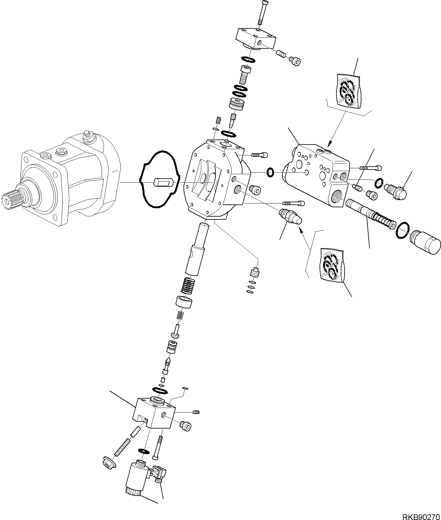 CONTROL SOLENOID RER902603561 KOMATSU