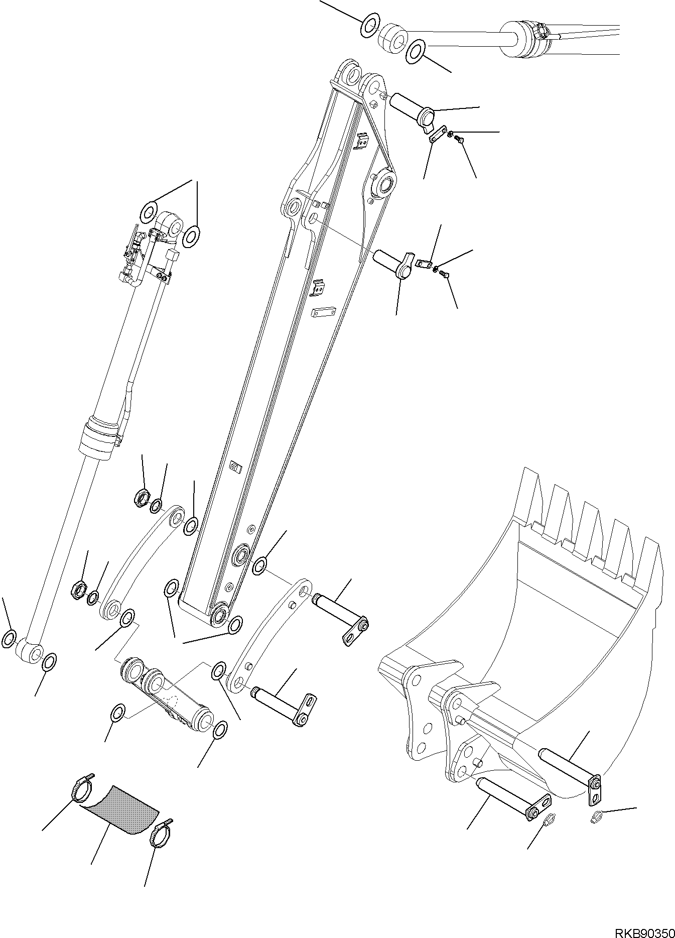 Палец 227-70-11751 KOMATSU