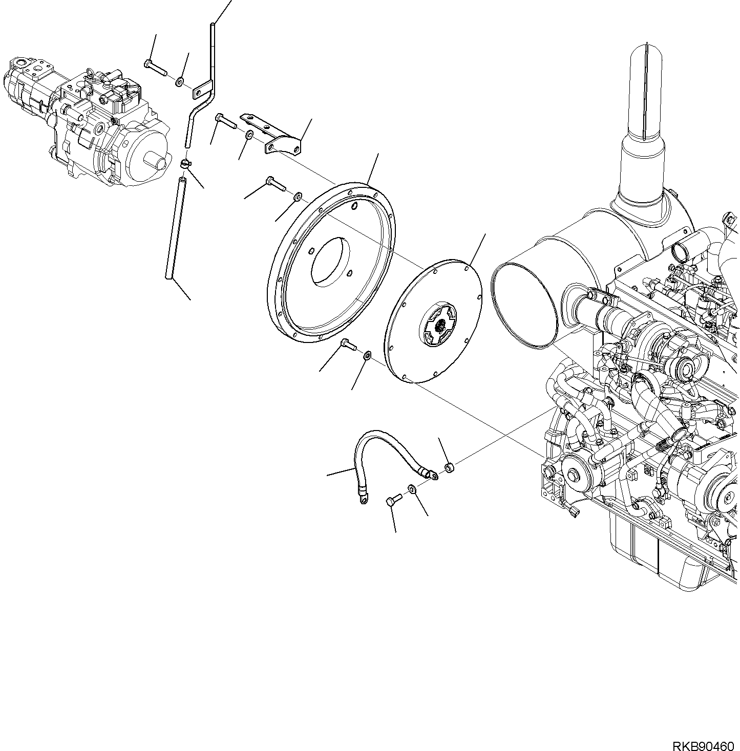 Кронштейн 21D-01-31140 KOMATSU