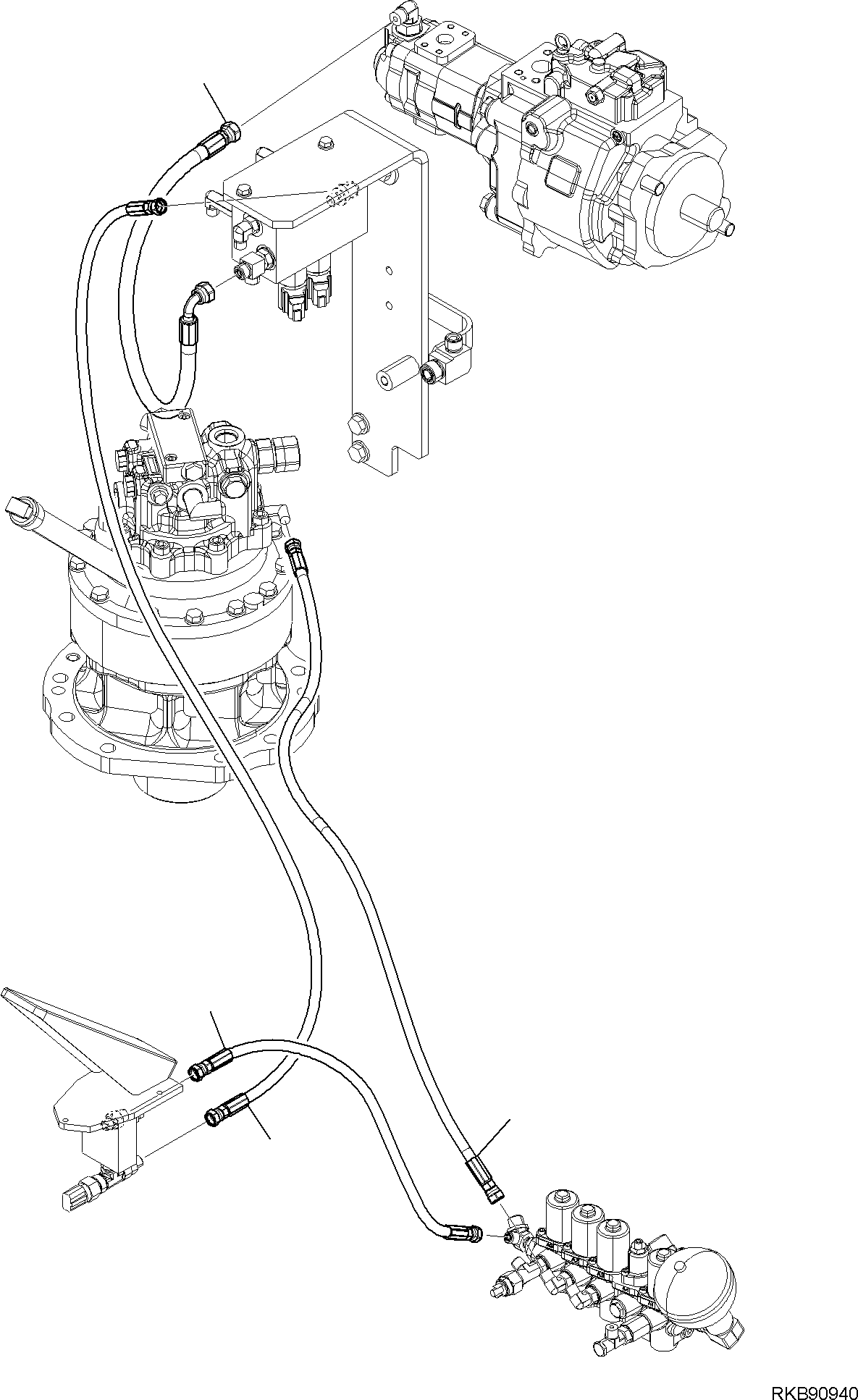 Шланг 21D-62-32460 KOMATSU