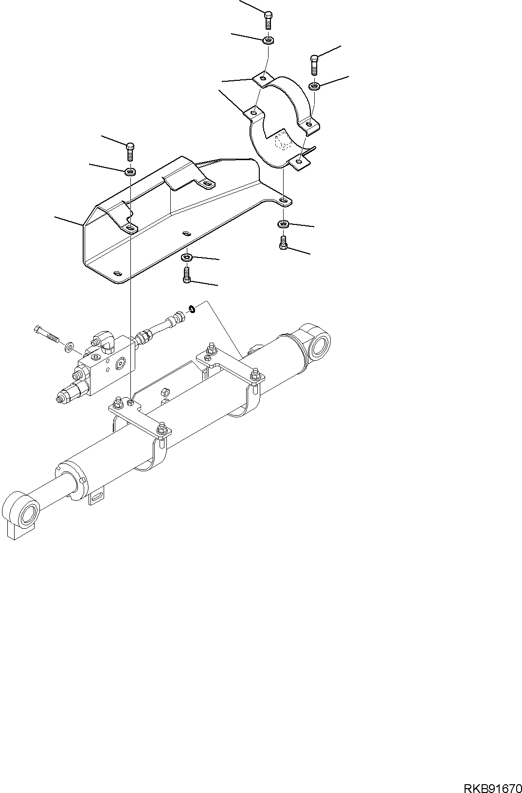 Крышка 22L-09-R2U81 KOMATSU