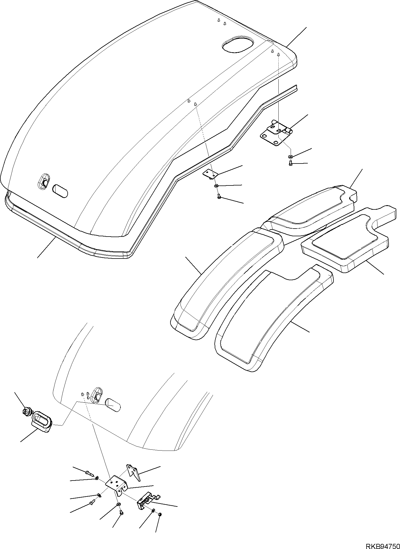LOCK, ASSEMBLY 22E-54-22331 KOMATSU