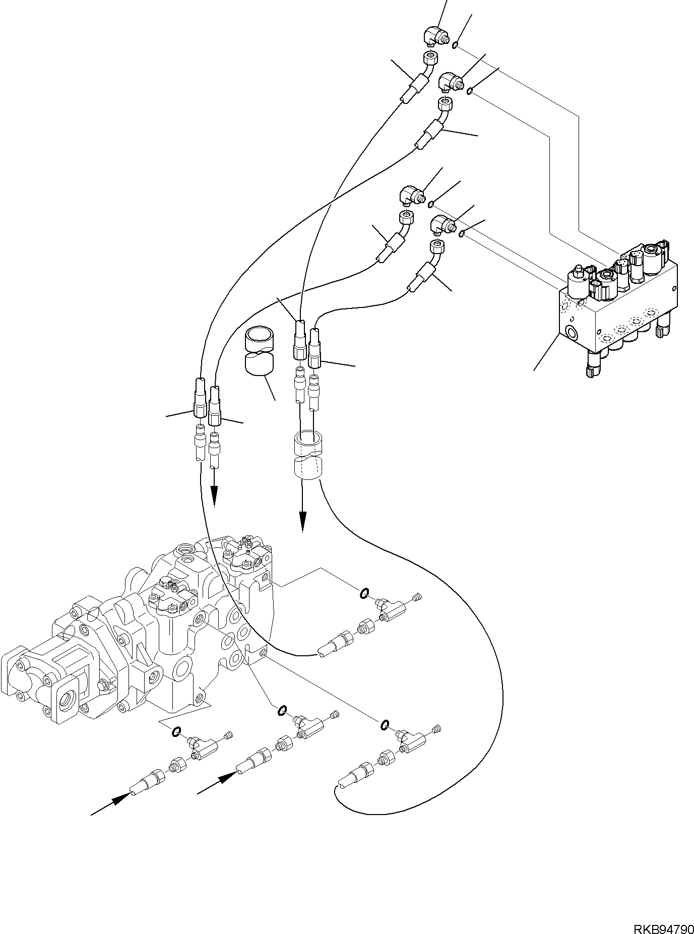 Шланг 37A-62-13691 KOMATSU