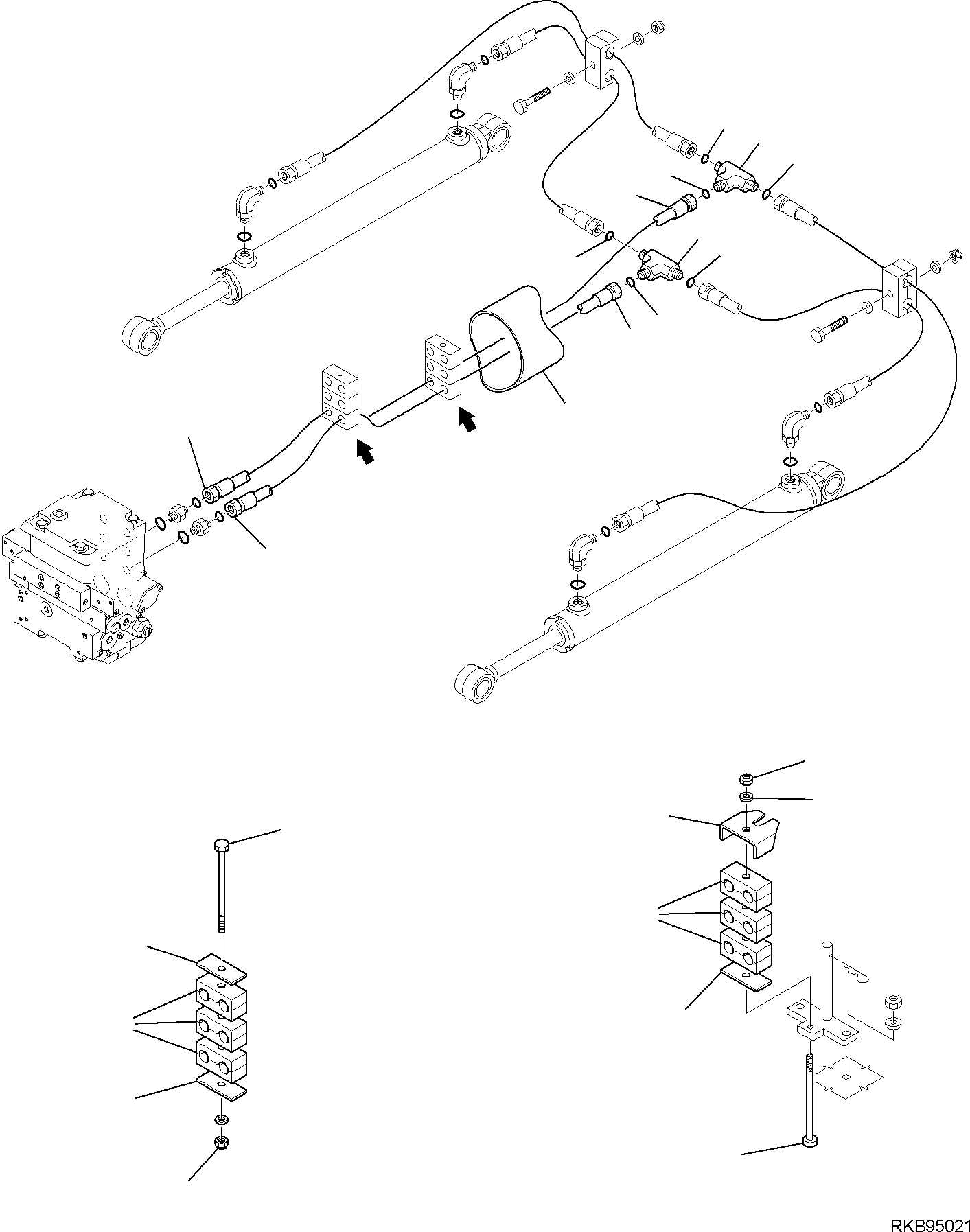 Шланг 37B-62-15120 KOMATSU