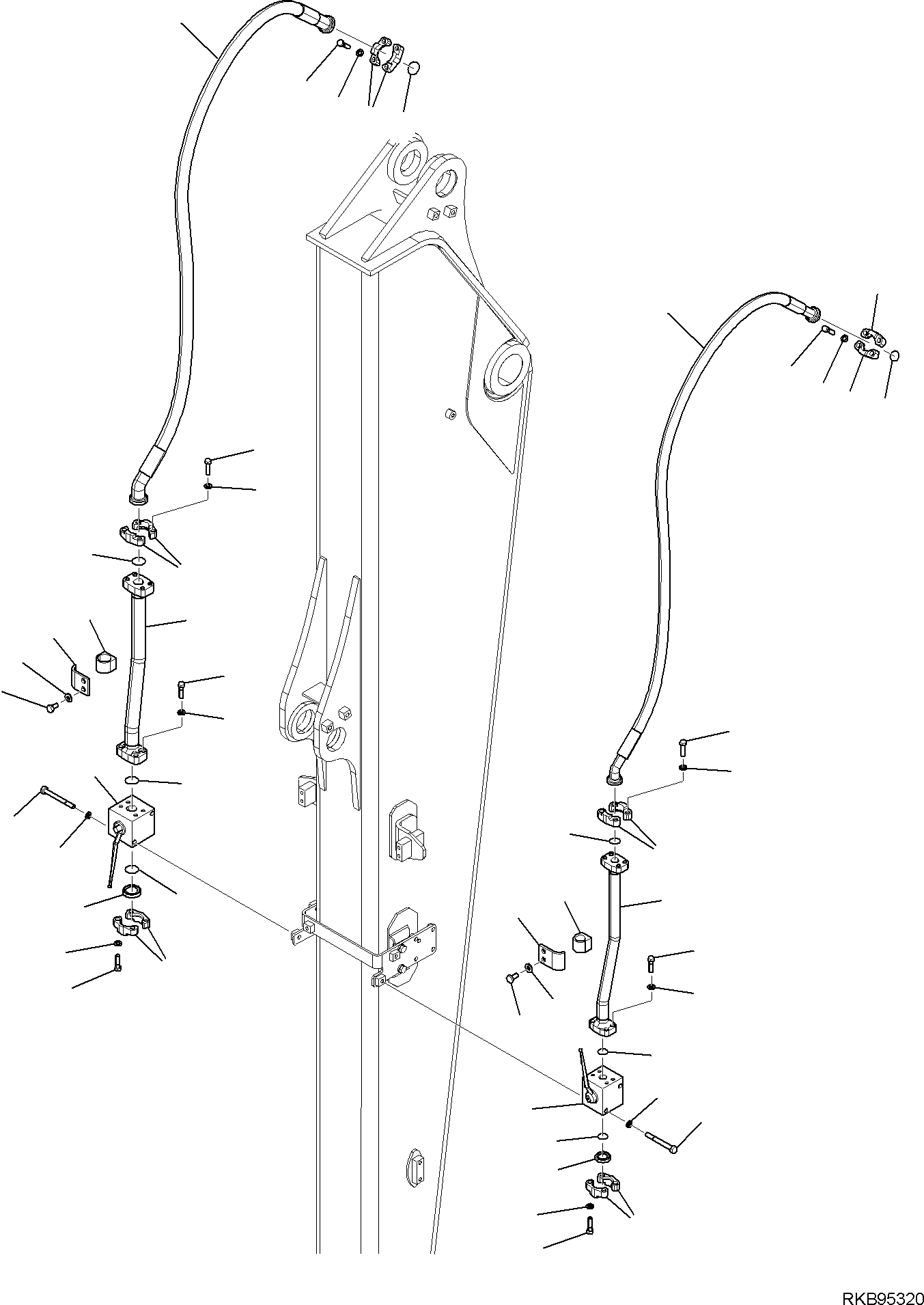 TUBE, GALVANIZED VERSION 21D-62-33180 KOMATSU
