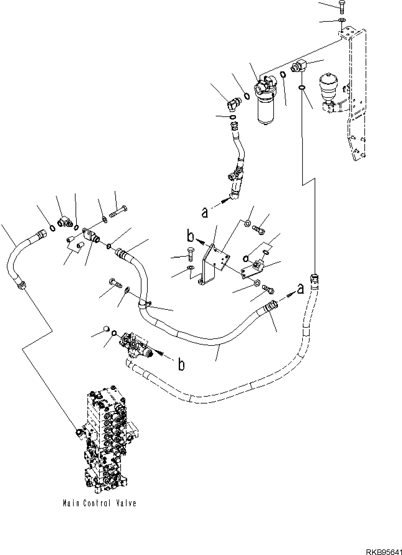 Шланг 22B-62-34531 KOMATSU