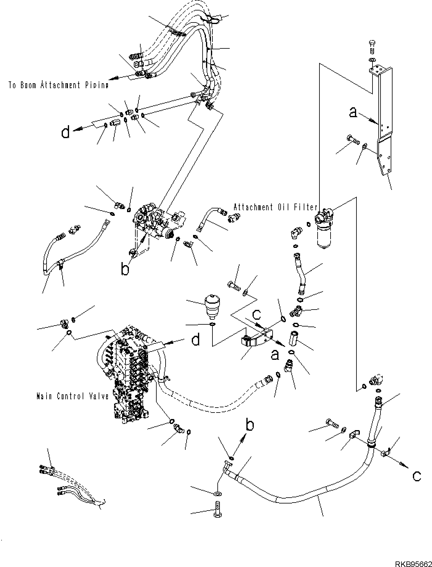 Шланг 22B-62-32572 KOMATSU