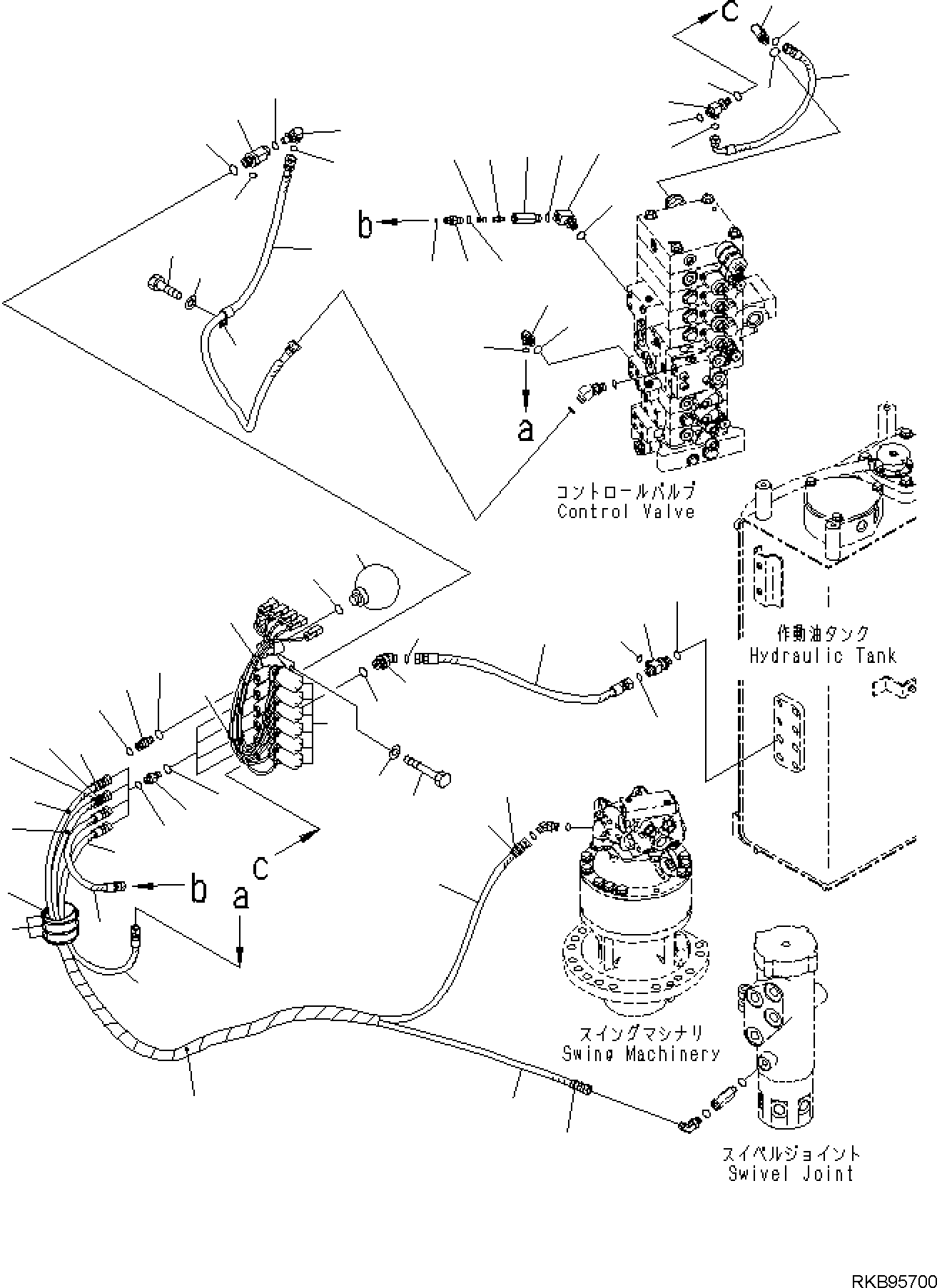 HOSE, ASSEMBLY 22B-62-33370 KOMATSU
