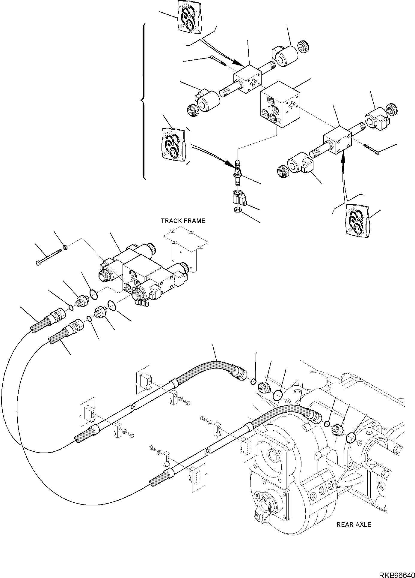 Шланг 21W-09-R1831 KOMATSU