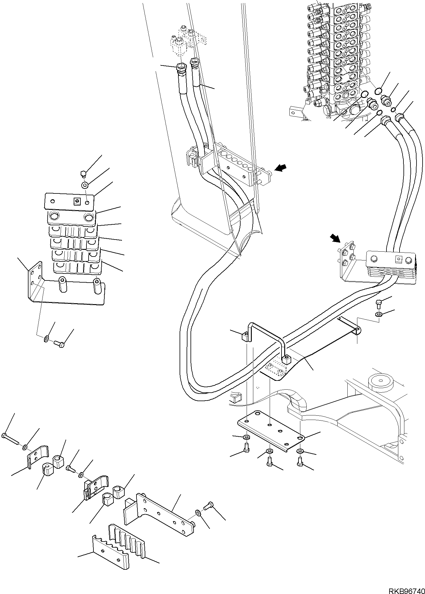 Кронштейн 227-62-11233 KOMATSU