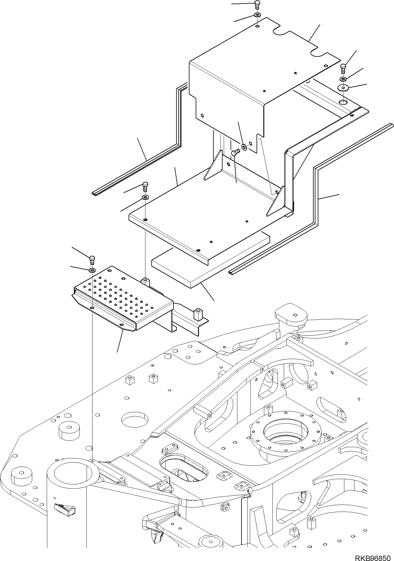COVER, ASSEMBLY 227-54-11581 KOMATSU
