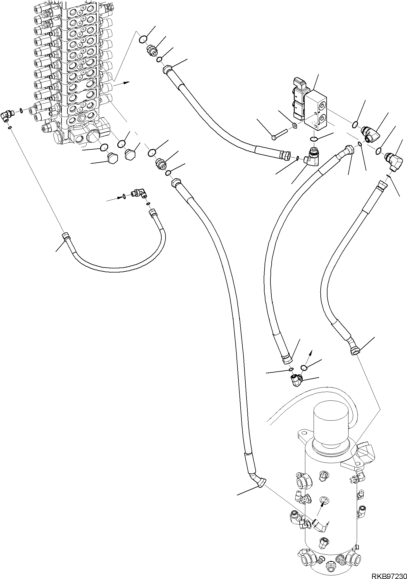 Шланг 02758-00407 KOMATSU