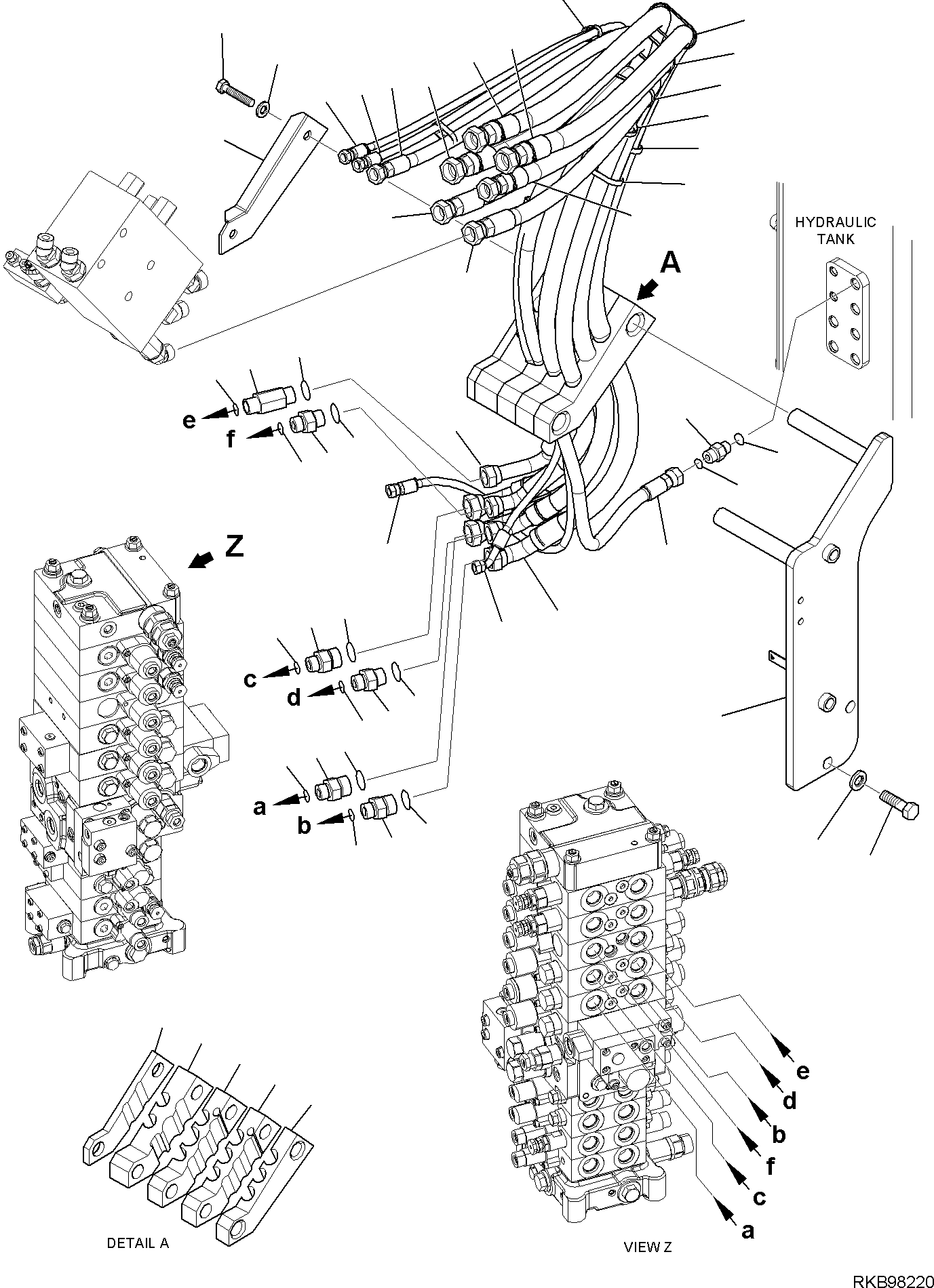 Шланг 22B-62-38470 KOMATSU