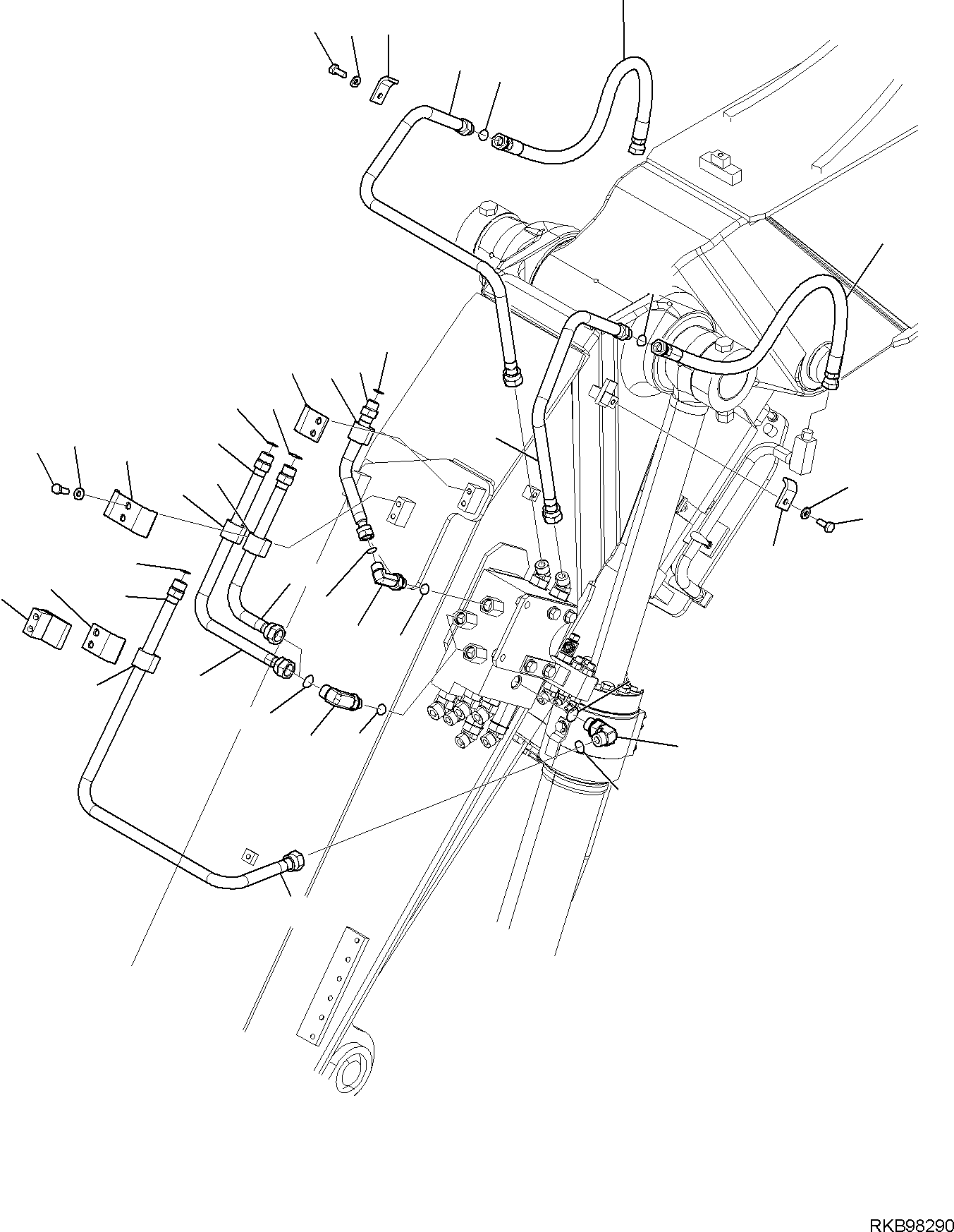 CLAMP, GALVANIZED VERSION 21D-70-31160 KOMATSU