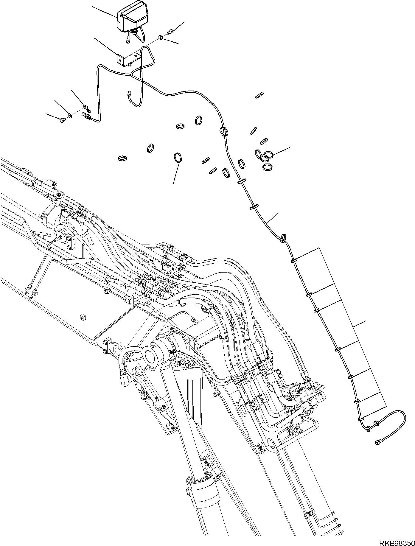 Жгут проводов 22B-70-KA181 KOMATSU