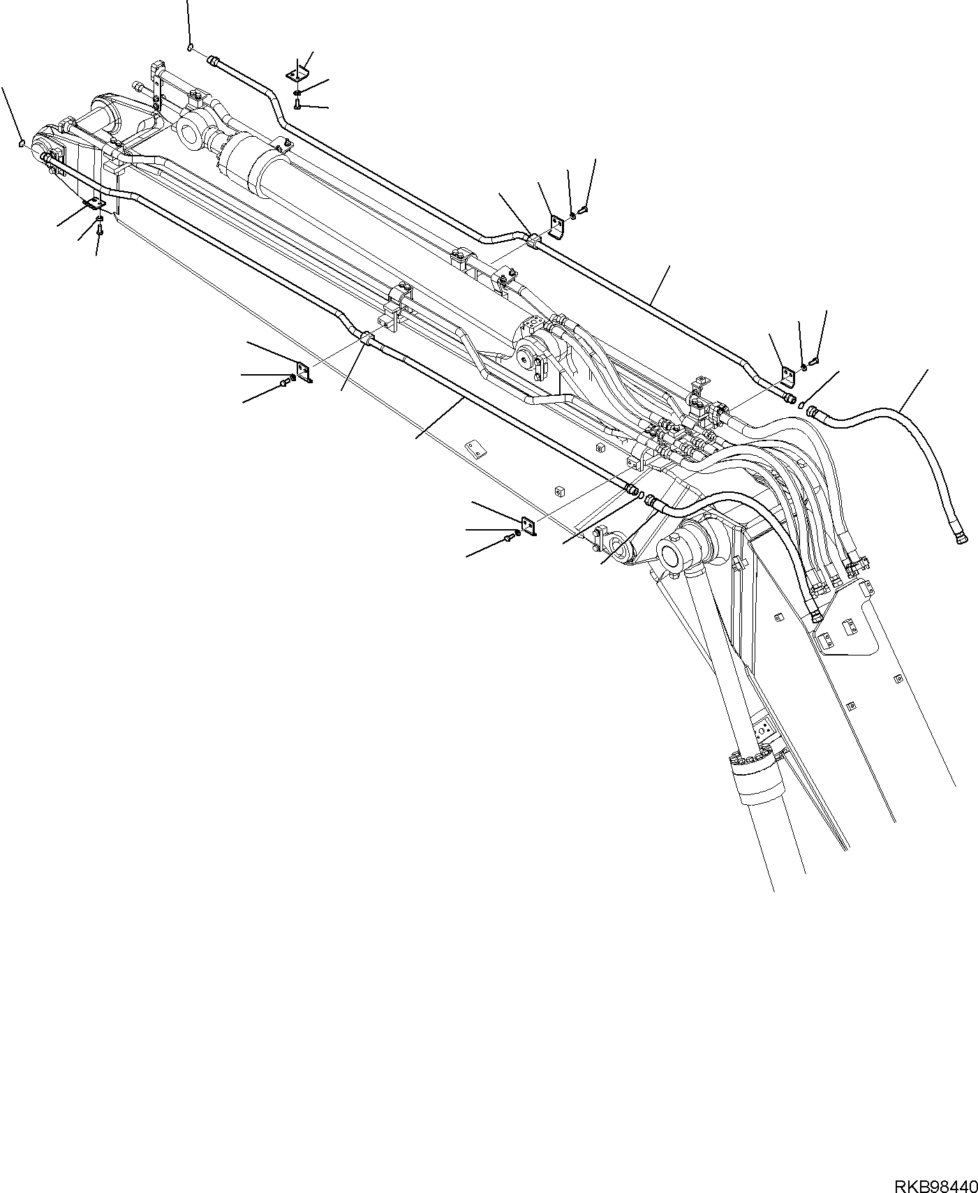TUBE, GALVANIZED VERSION 22B-62-R8790 KOMATSU