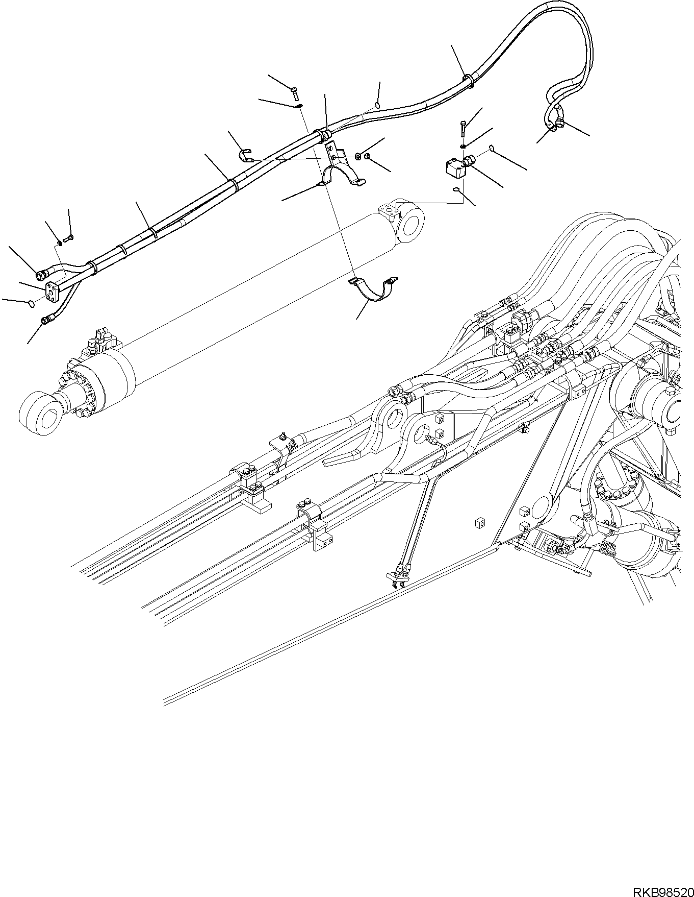 Шланг 02763-00434 KOMATSU