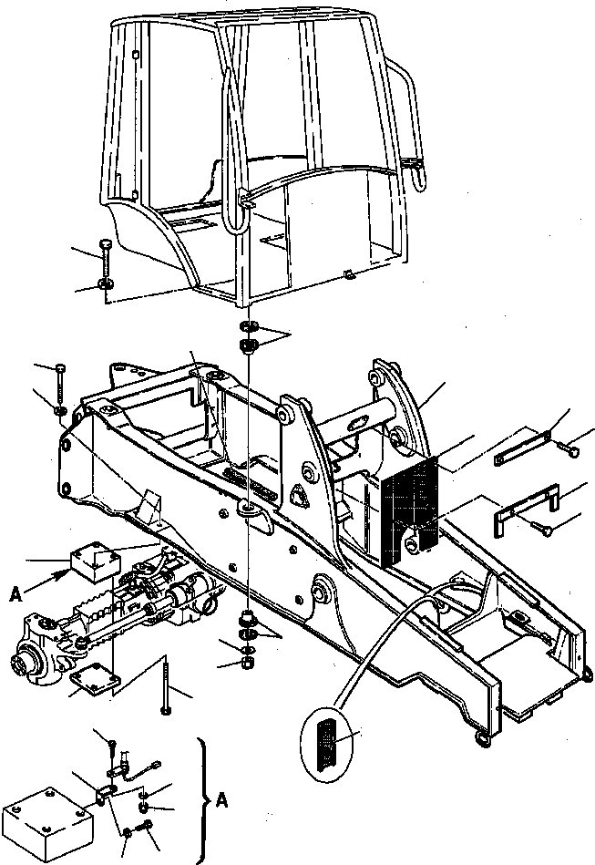 Болт 3126066606 KOMATSU