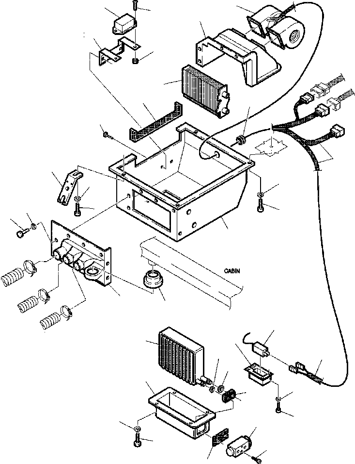 CAB KIT 880011084 KOMATSU