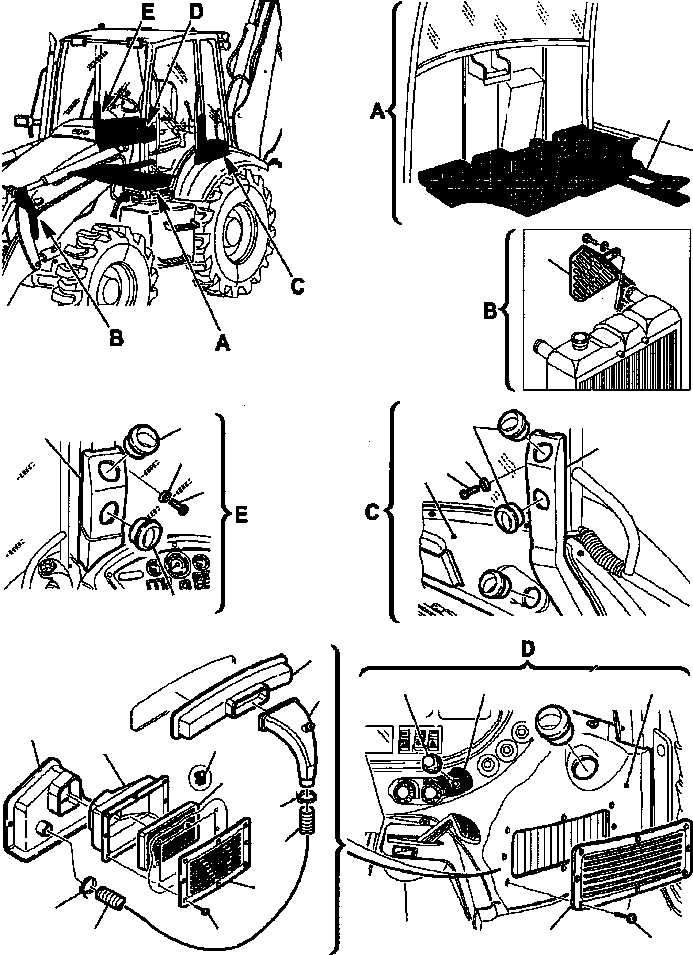 SCREW, SELF TAPPING 801250232 KOMATSU