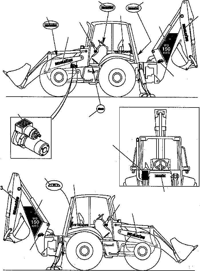 KIT, IDENTIFICATION 816206014 KOMATSU