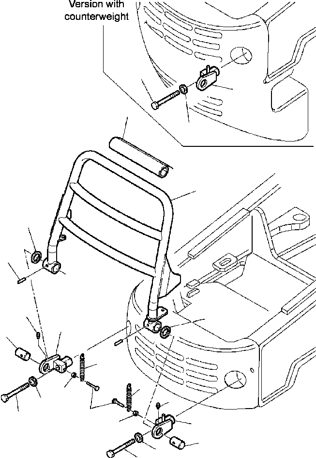PROTECTION CLAMP 312648781 KOMATSU