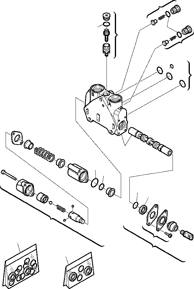 Комплект прокладок 84400413 KOMATSU