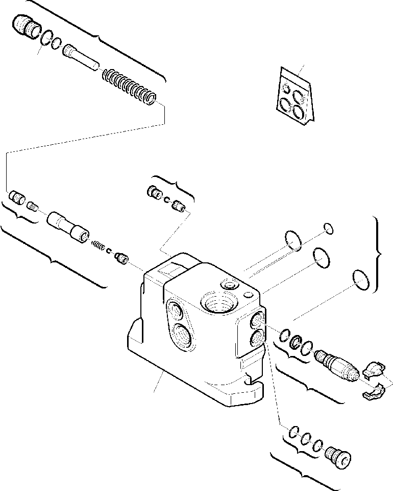 LS VALVE 84420477 KOMATSU