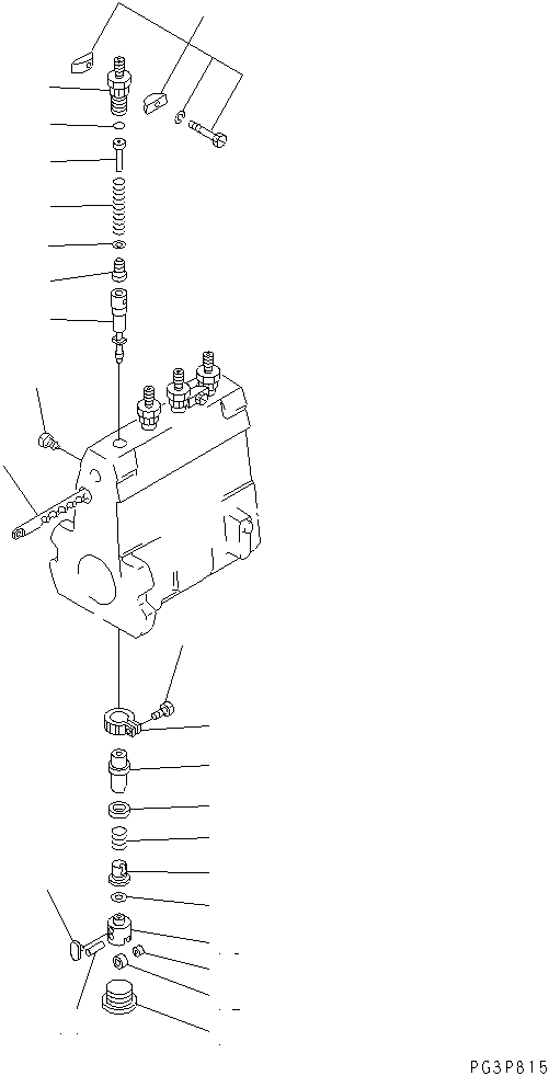 VALVE,DELIVERY DK131110-6720 KOMATSU